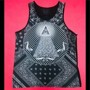 Eighty Eight Tank Size XL Black Gray Vented